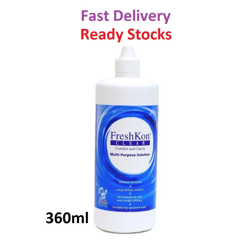 Freshkon Multi-Purpose Contact Lens Solution 360ml/FRESHKON ADVANCE ...