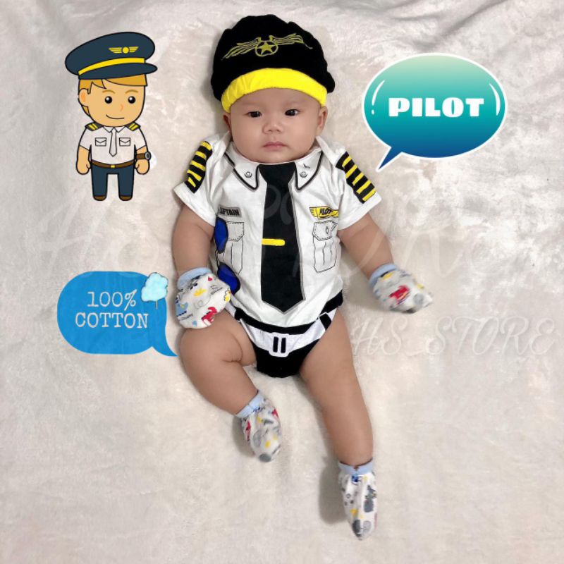 Baby best sale pilot costume