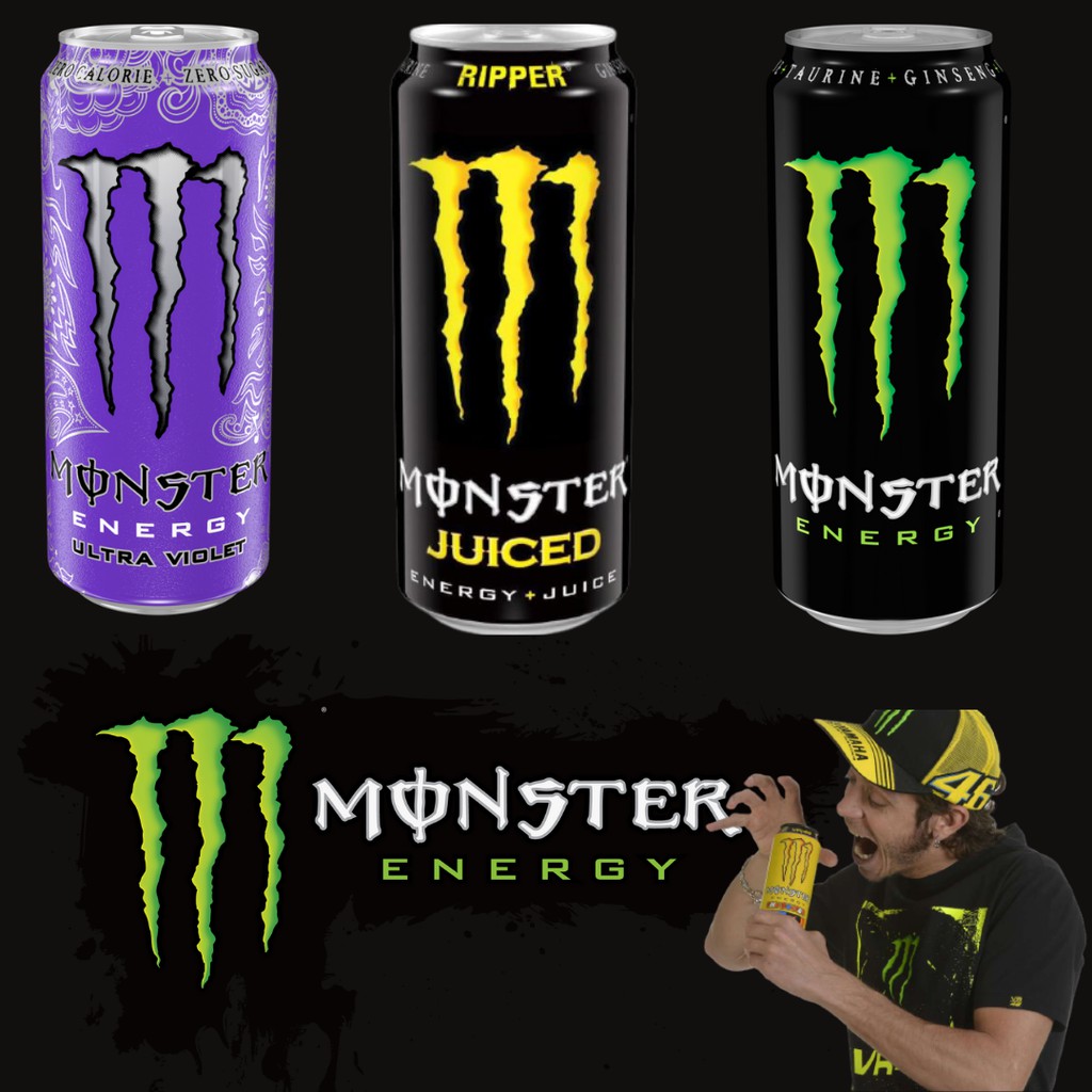 Monster Energy Drink Water 500ML various flavor / green monster / juice ...