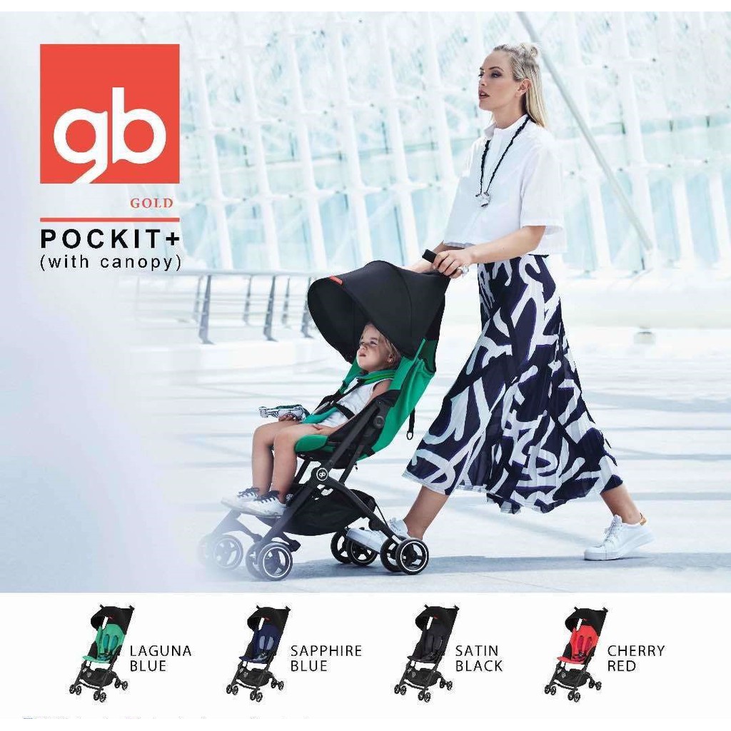 Goodbaby Pockit Plus Gold 2018 Silver Fox Grey Shopee Malaysia