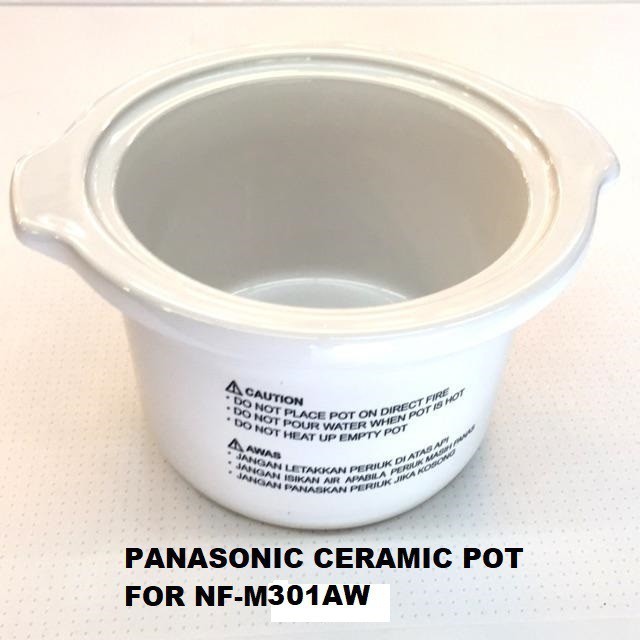 Original Panasonic Slow Cooker Inner Pot For NFM301AW Shopee Malaysia