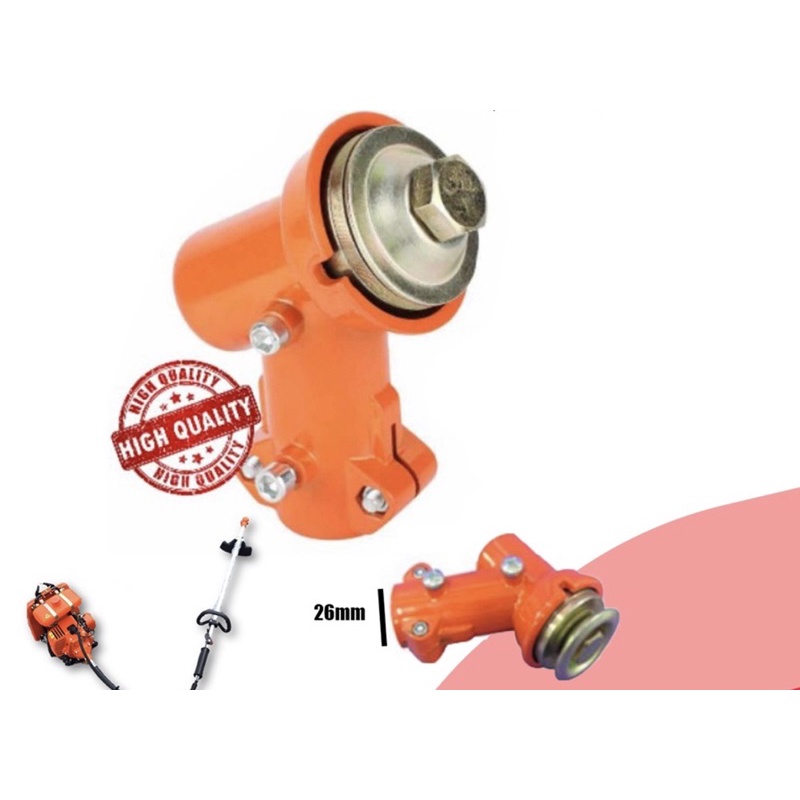 [Heavy Duty] Gear Case Brush Cutter Assembly 26MM X 4T /24MM x 7T ...