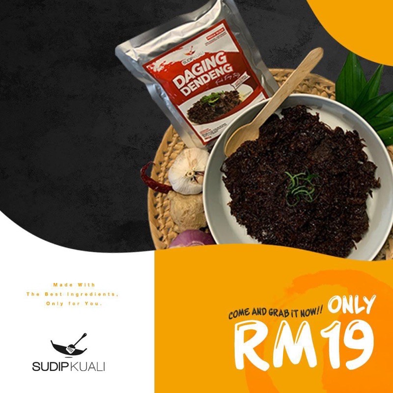 [Ready Stock] Daging Dendeng Travel Pek 200g🔥 | Shopee Malaysia