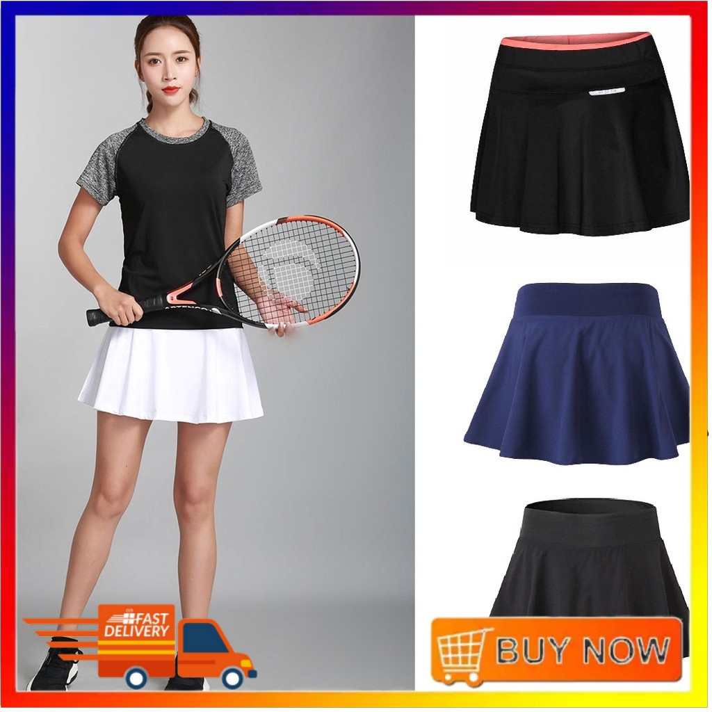 Women Tennis Pants Skirt Quick Dry Fitness Skirt Breathable Training  Workout Badminton Skirt - AliExpress