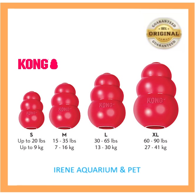 Kong classic best sale dog toy small