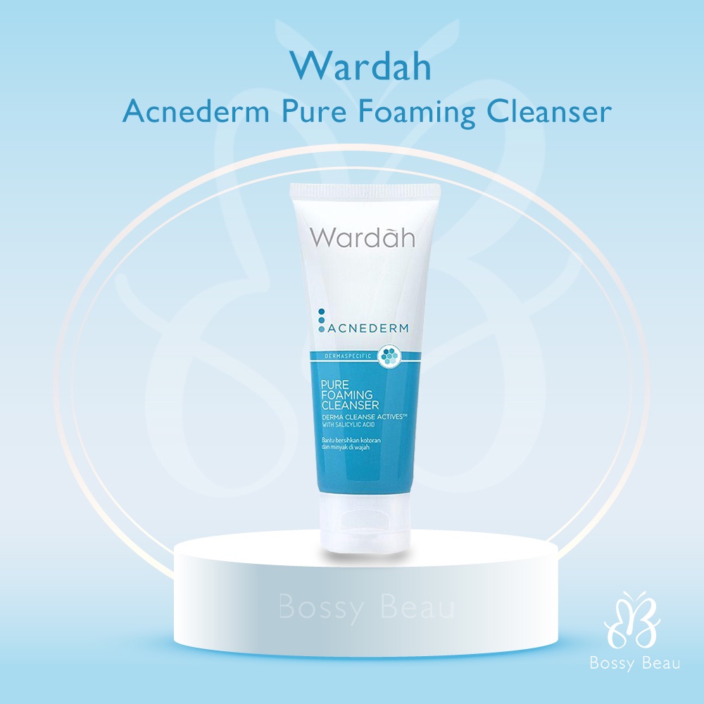 [READY STOCK 🇲🇾] Wardah Acnederm Pure Foaming Cleanser 60ml (Expire