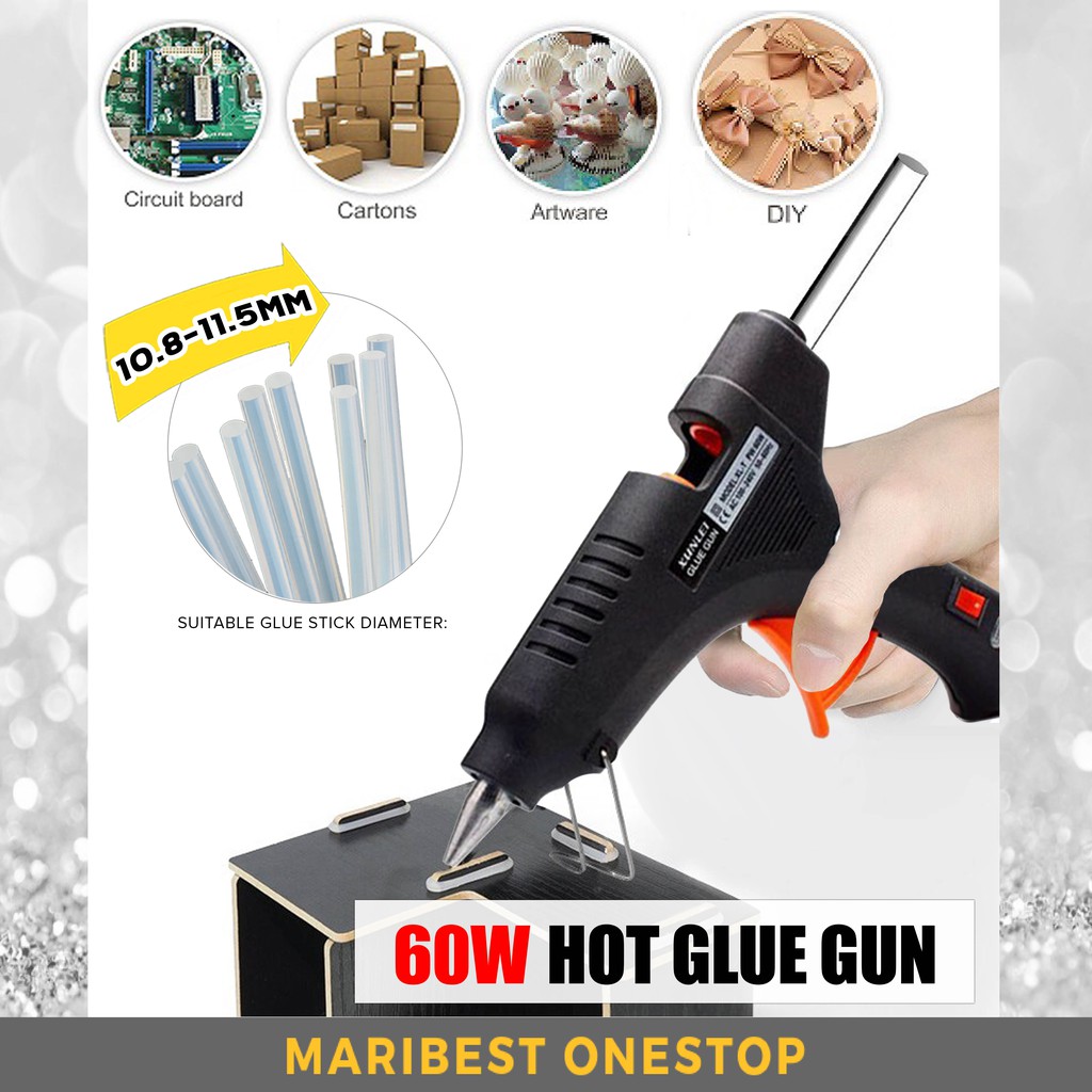 Heavy duty deals hot glue gun