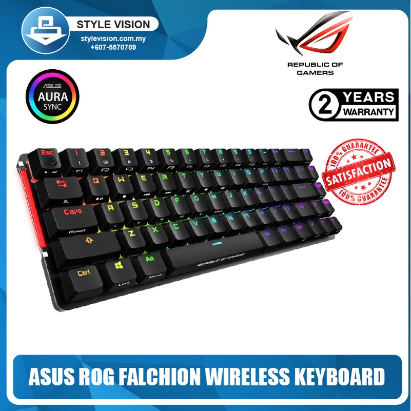 ASUS ROG FALCHION WIRELESS KEYBOARD M601 | Shopee Malaysia