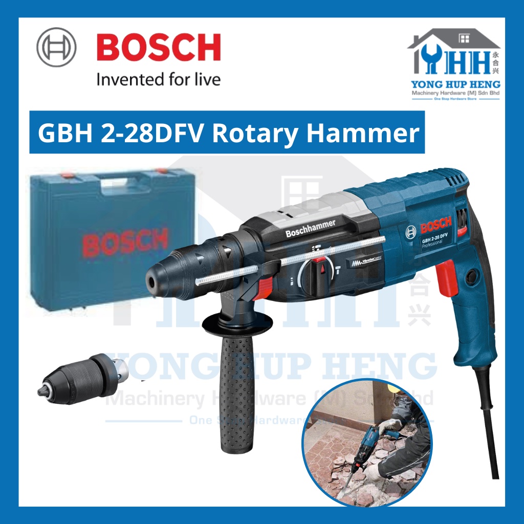 Bosch GBH 2-28 DFV Professional Rotary Hammer GBH2-28DFV GBH2-28 DFV ...