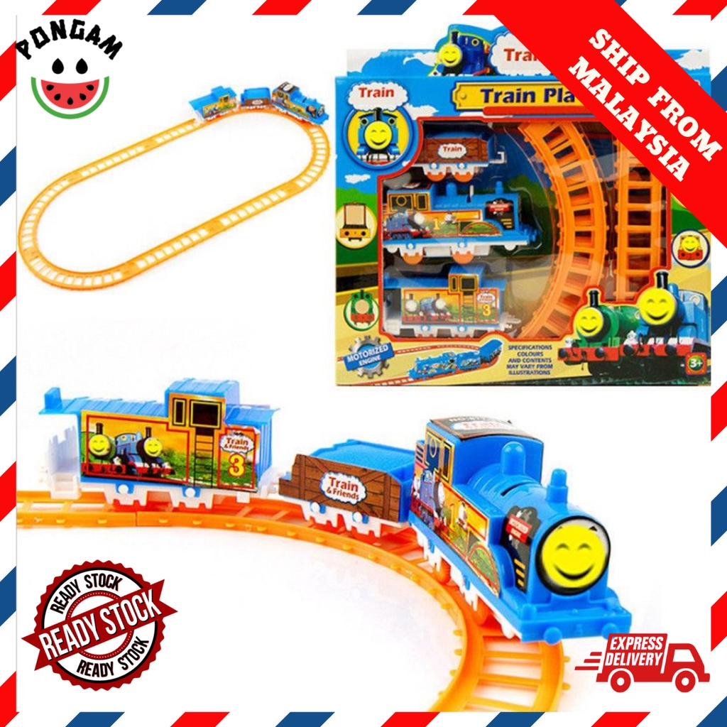 🔥HOT ITEM🔥 Electric Train DIY Track Railway Playsets Children Toys Fun  game Earning Education Learning toy kid | Shopee Malaysia