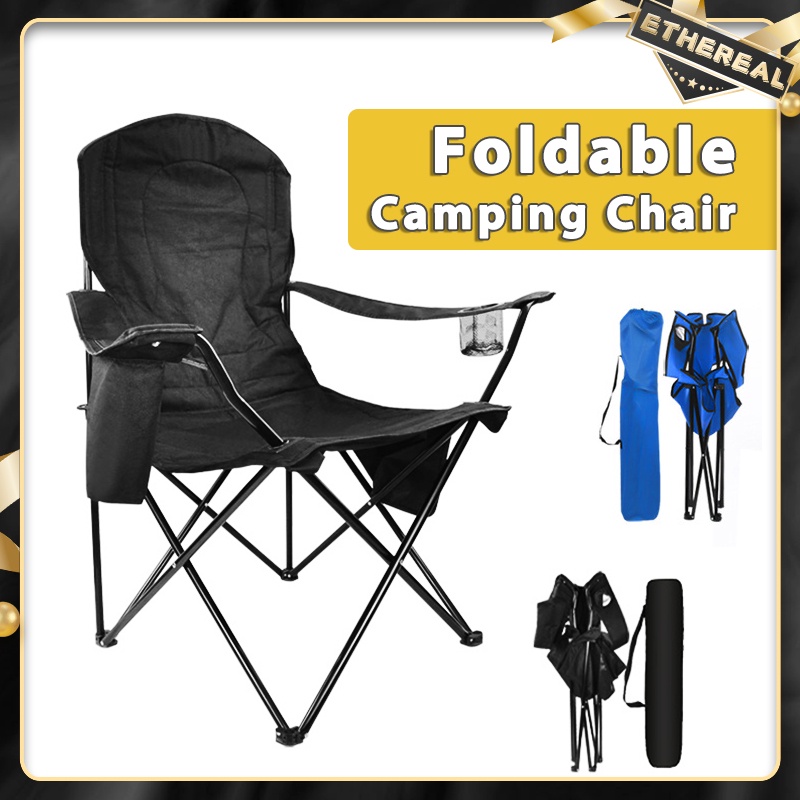 XL Folding Camping Chair Portable Outdoor Camping Stool Fishing Seat