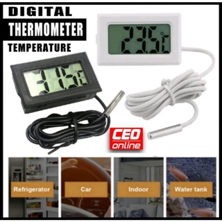 Buy LCD Fish Tank Thermometer Temperature Detector Online 
