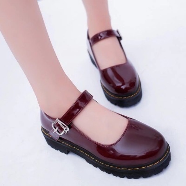 Maroon mary janes new arrivals