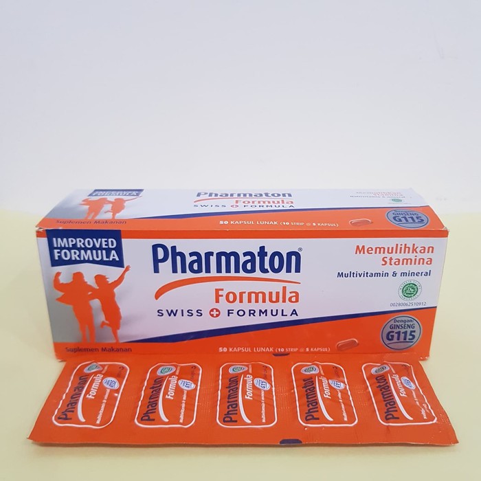 Pharmaton Formula (PER STRIP @ 5 Tablets) | Shopee Malaysia