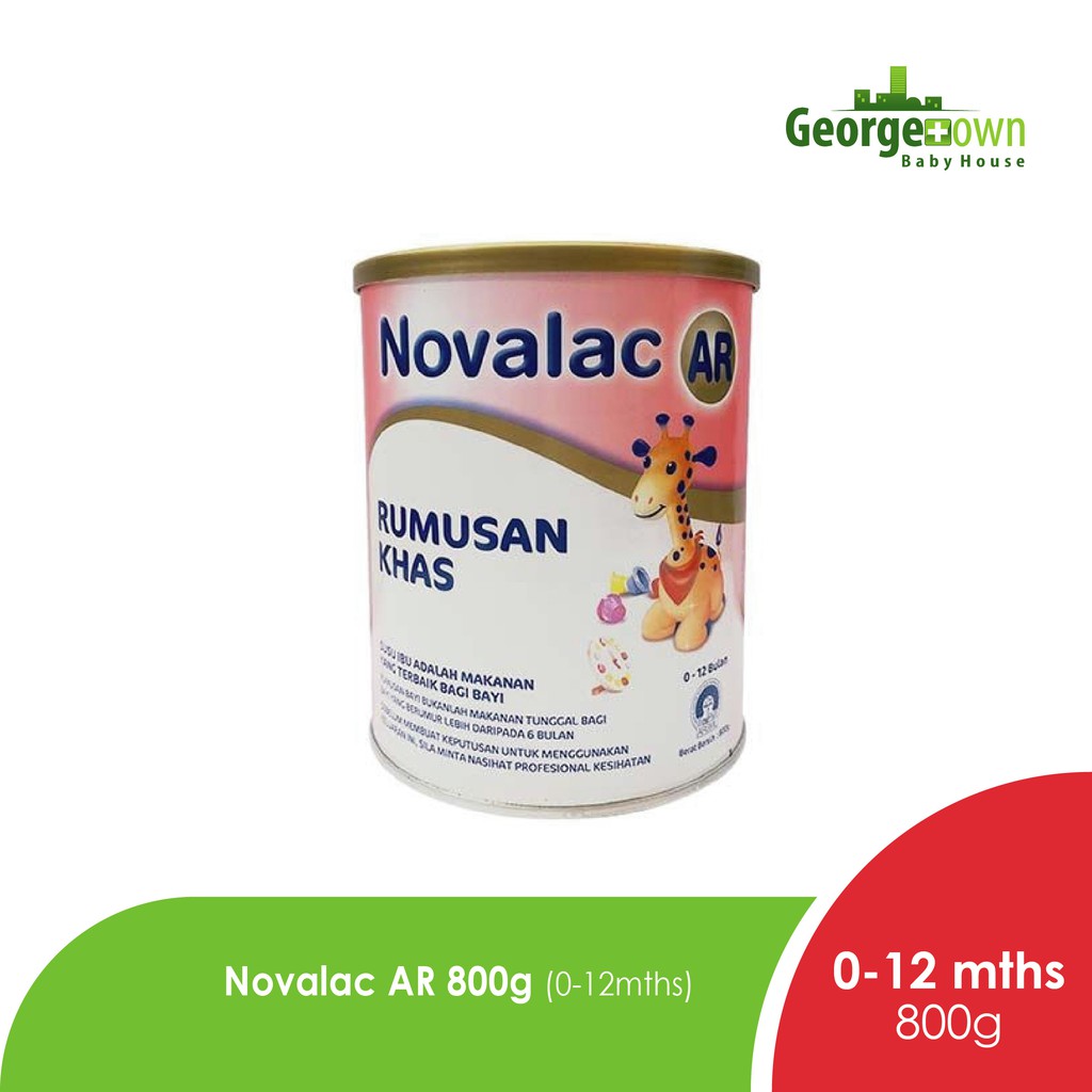 NOVALAC AR 0-12M 800G (GTG) | Shopee Malaysia