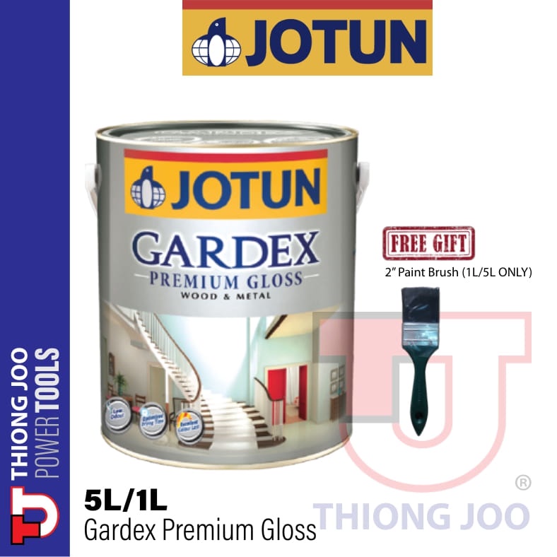 Jotun 0001 ~ 2999 Gardex Premium Gloss 1l Wood And Metal Shopee Malaysia 1119