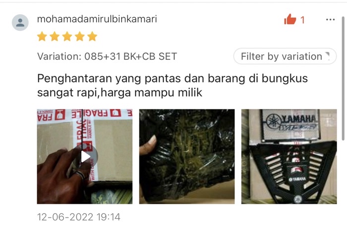 YAMAHA Y15ZR V1 V2 COOLANT NET / ENGINE COVER CARBON BLACK Y15 ALLOY ...