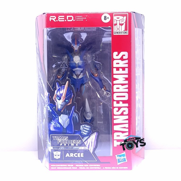 Arcee Transformers Prime RED Robot Enhanced Design Transformers ...