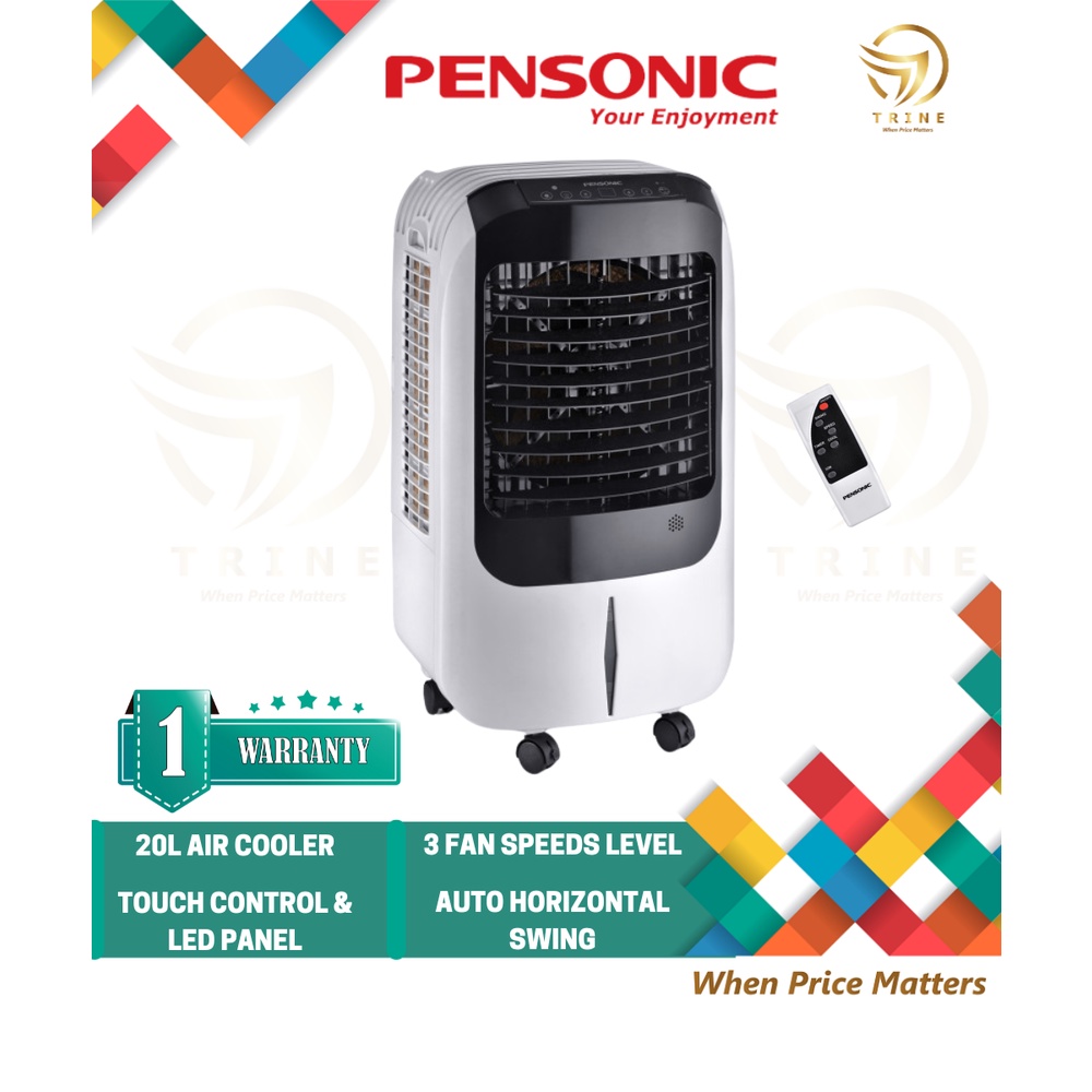 Pensonic 20L Tank Evaporative Air Cooler Auto Water Pump with WIFI and