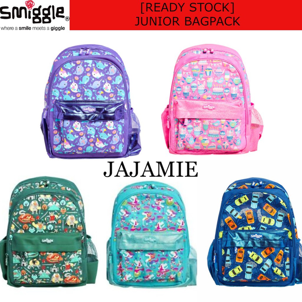 READY STOCK SMIGGLE JUNIOR BACK PACK KINDERGARTEN KIDS