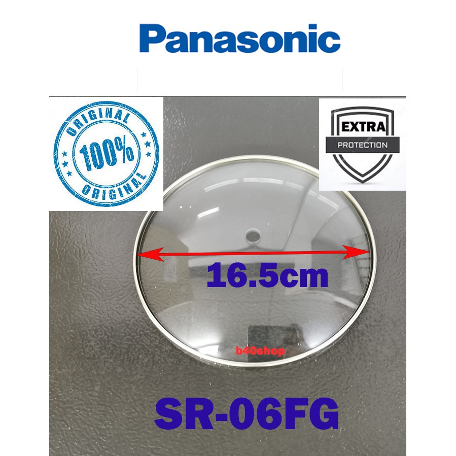 Original Panasonic rice cooker 0.6L glass lid cover SR-06FG | Shopee ...