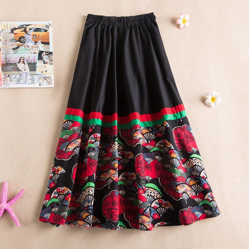 Embroidered skirt 4xl best sale