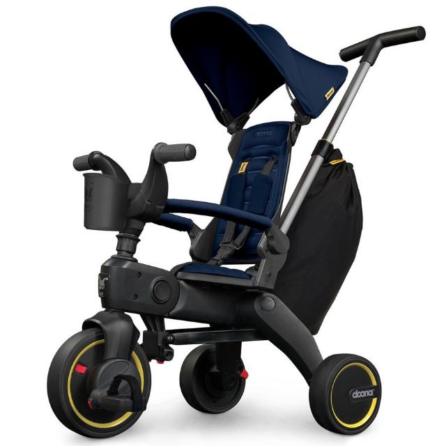 Doona Compact Folding Tricycle Liki Trike S5 - Nitro Black | Shopee ...