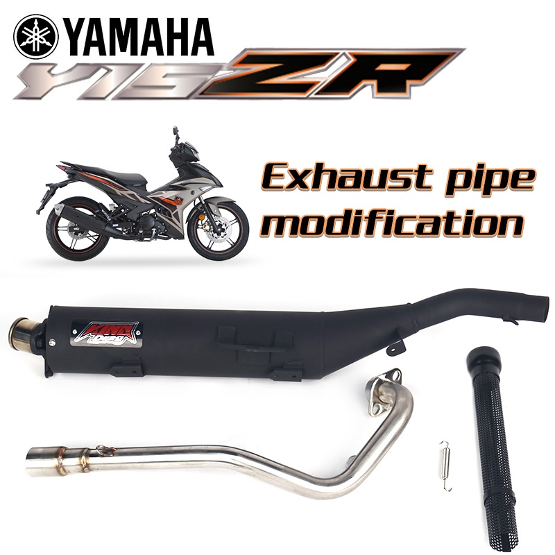 EXHAUST FULL SET Y15 Y15ZR 28/32MM EXZOS STANDARD CUTTING FULL SYSTEM