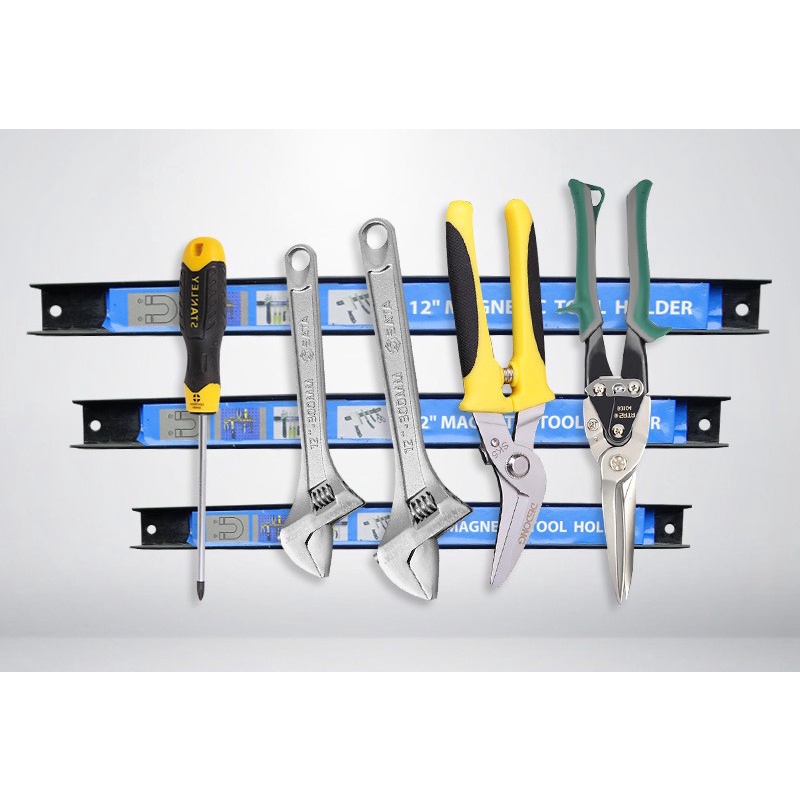 Magnet Holder Bar Organizer Storage Rack 磁性工具收纳条 | Shopee Malaysia