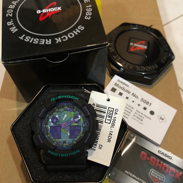 G shock best sale ga 100bl