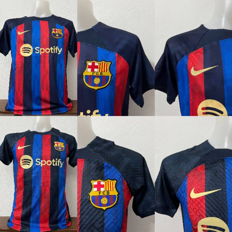 Barcelona 2223 Home Away Third Player Fan Issue Football Jersey