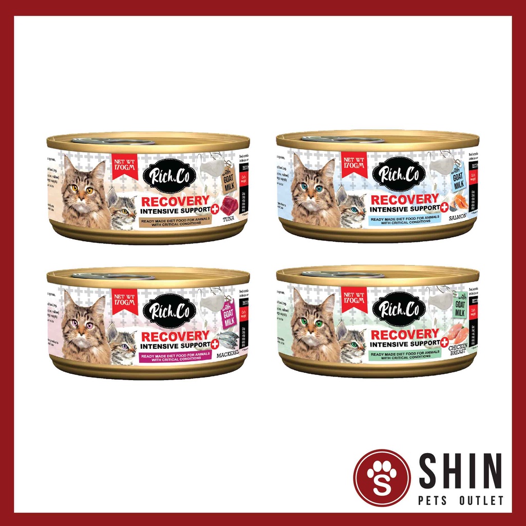 Rich.Co Recovery Intensive Support 170g with Goat Milk Cat