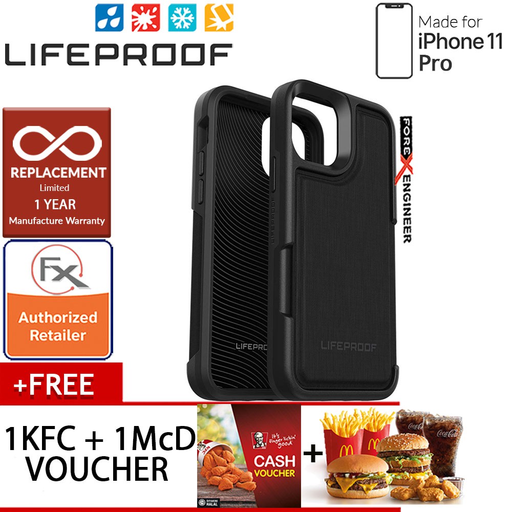 Lifeproof Flip for iPhone 11 Pro ( Dark Night ) + FREE 1pcs KFC Voucher