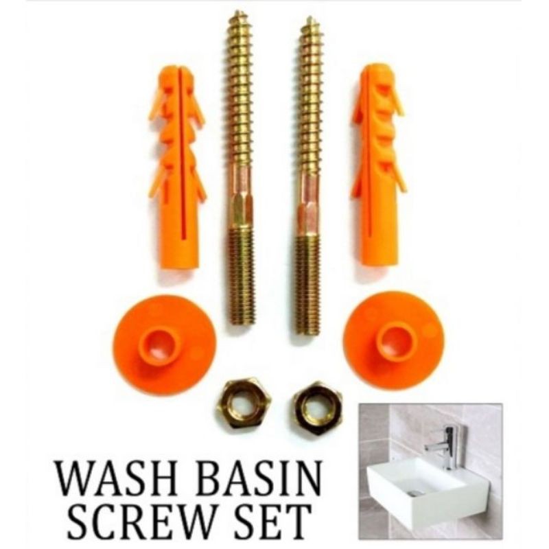 WASH BASIN SCREW SET Shopee Malaysia