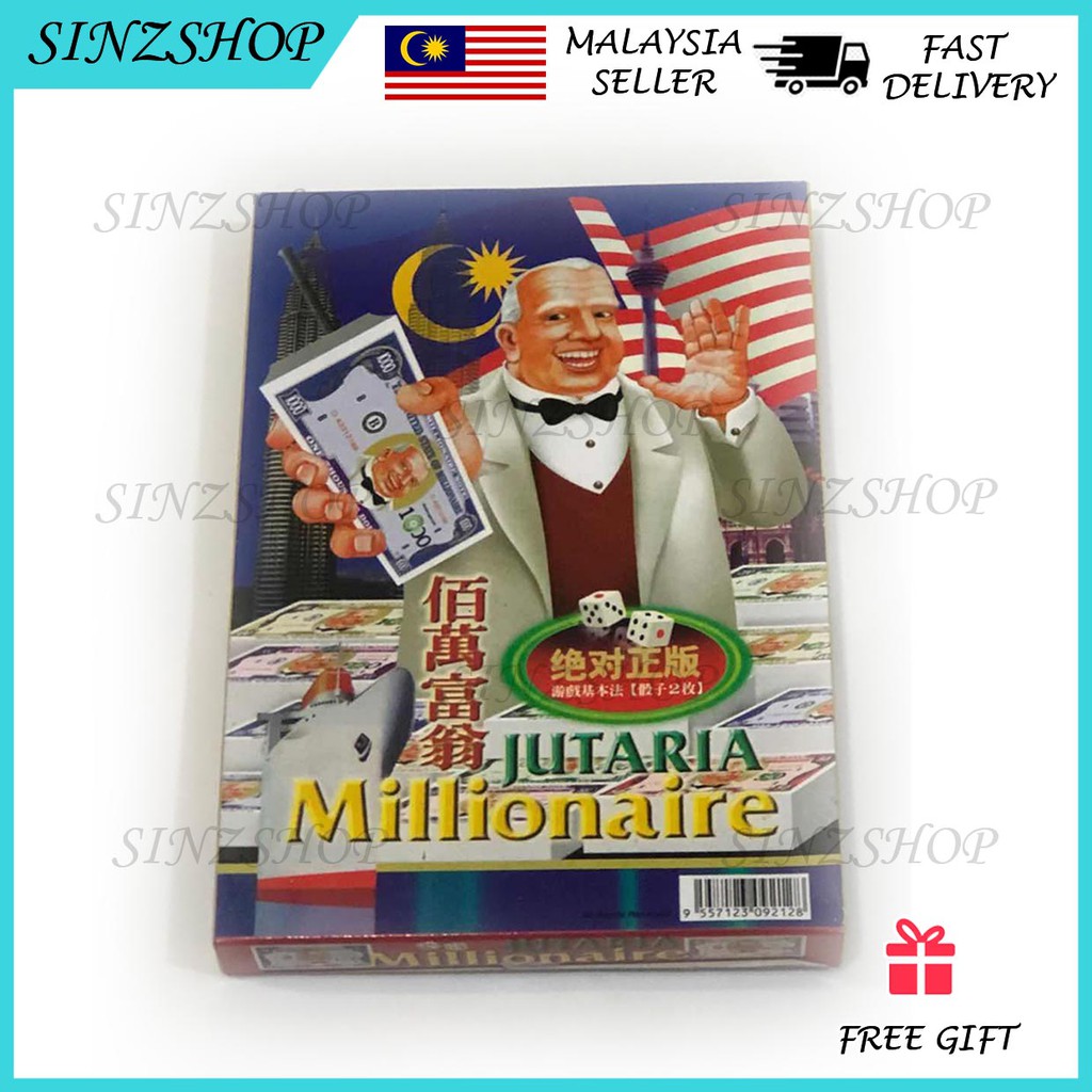 Jutaria mainan Monopoly Billionaire Card game Ready Stock | Shopee Malaysia