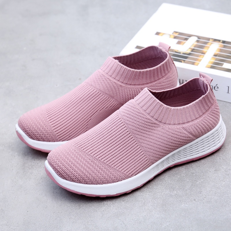 Avovi Korean Style Casual Loafers Women Breathable Lightweight Mesh ...