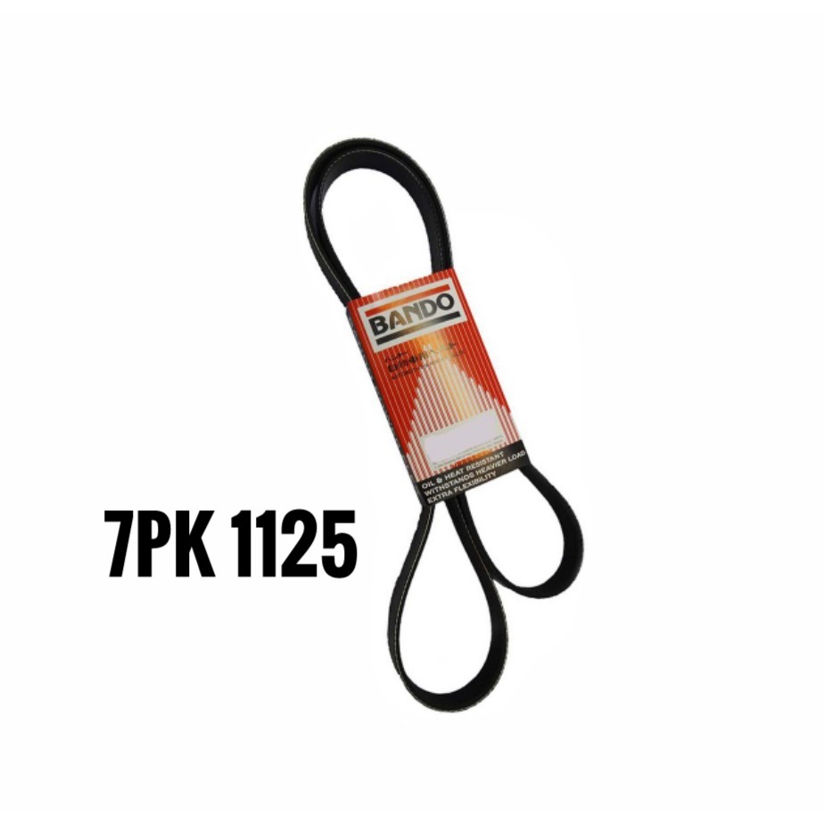 NISSAN ALMERA 1.5 N17 BANDO 7PK 1125 BELTING ALTERNATOR FAN BELT AIR