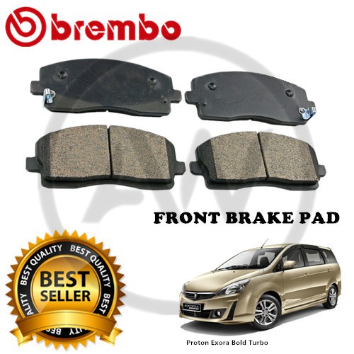BREMBO Proton Exora Bold CFE 1.6 Turbo Front Rear Disc Brake Pad ...