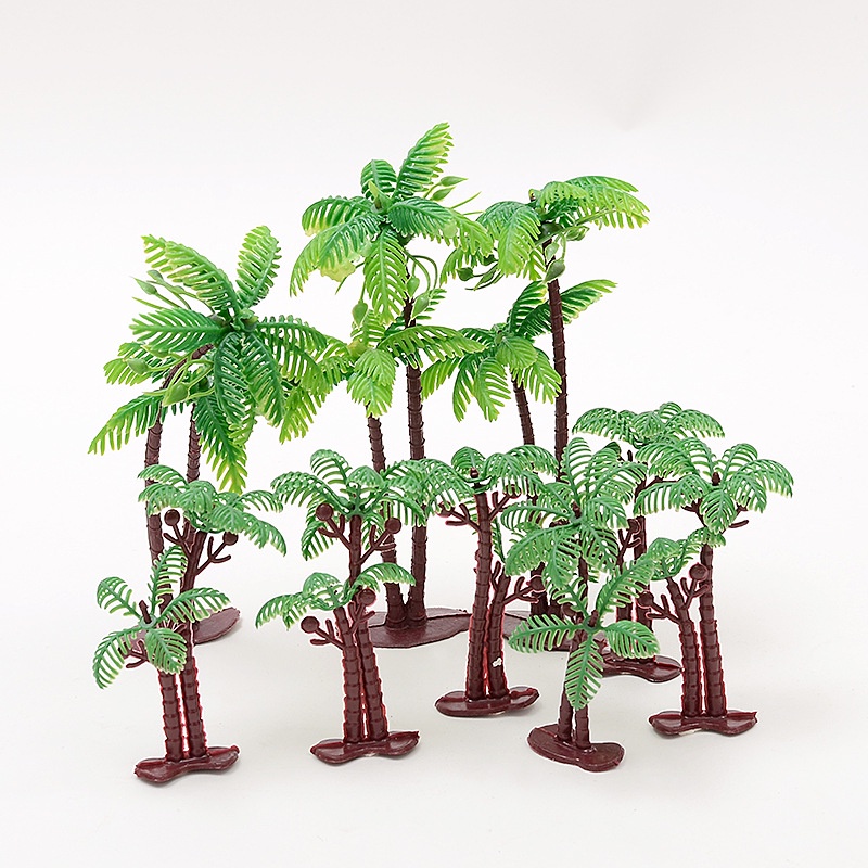 Coconut Tree Cake Topper Decorating Tools Birthday Wedding Cake