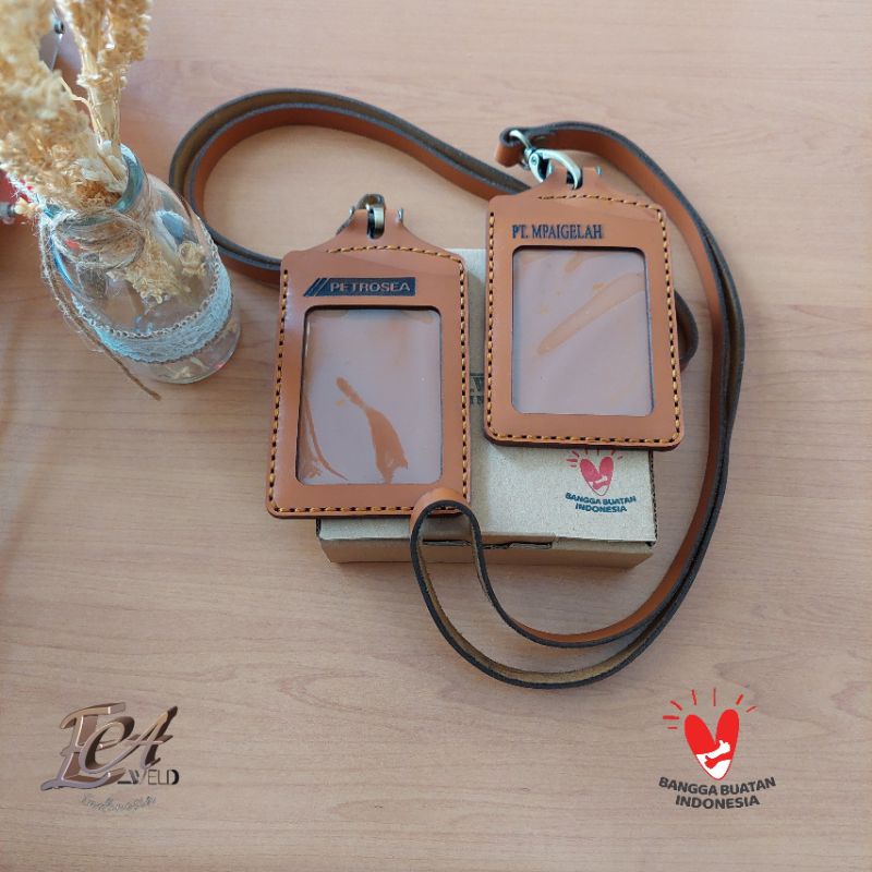 Id Card Holder / Id Card Holder. Genuine Leather. Premium Quality. Free