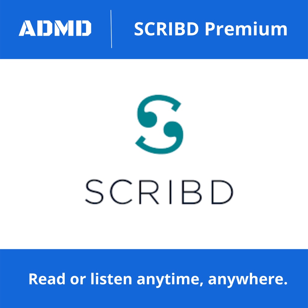 SCRIBD Unlimited Premium Account Shopee Malaysia