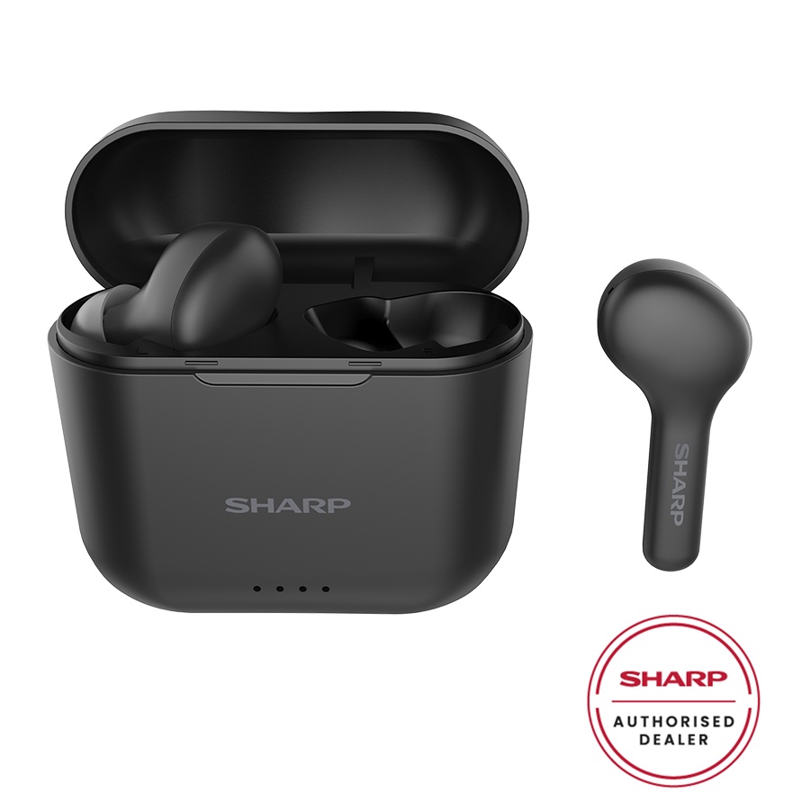 SHARP Wireless Charging Touch Control Earbuds built in Mic (2PCS) for ...