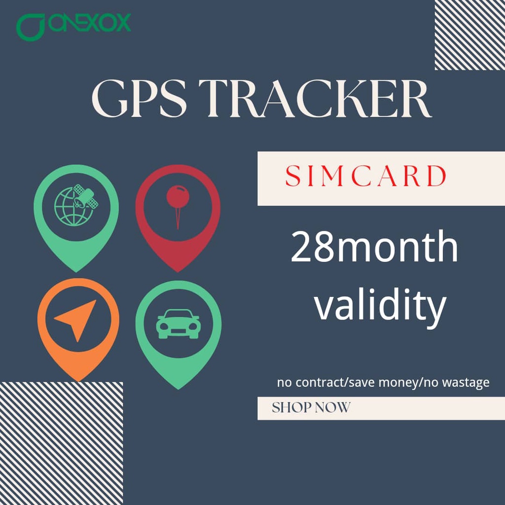 ONEXOX28 mths Validity Data Sim card for CCTV Car GPS tracker Car ...