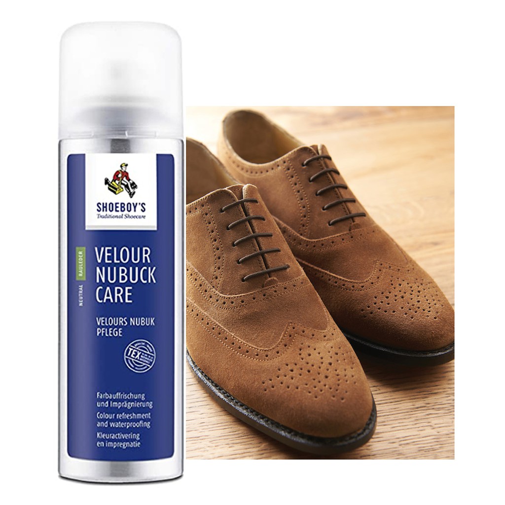 Velour nubuck care sales