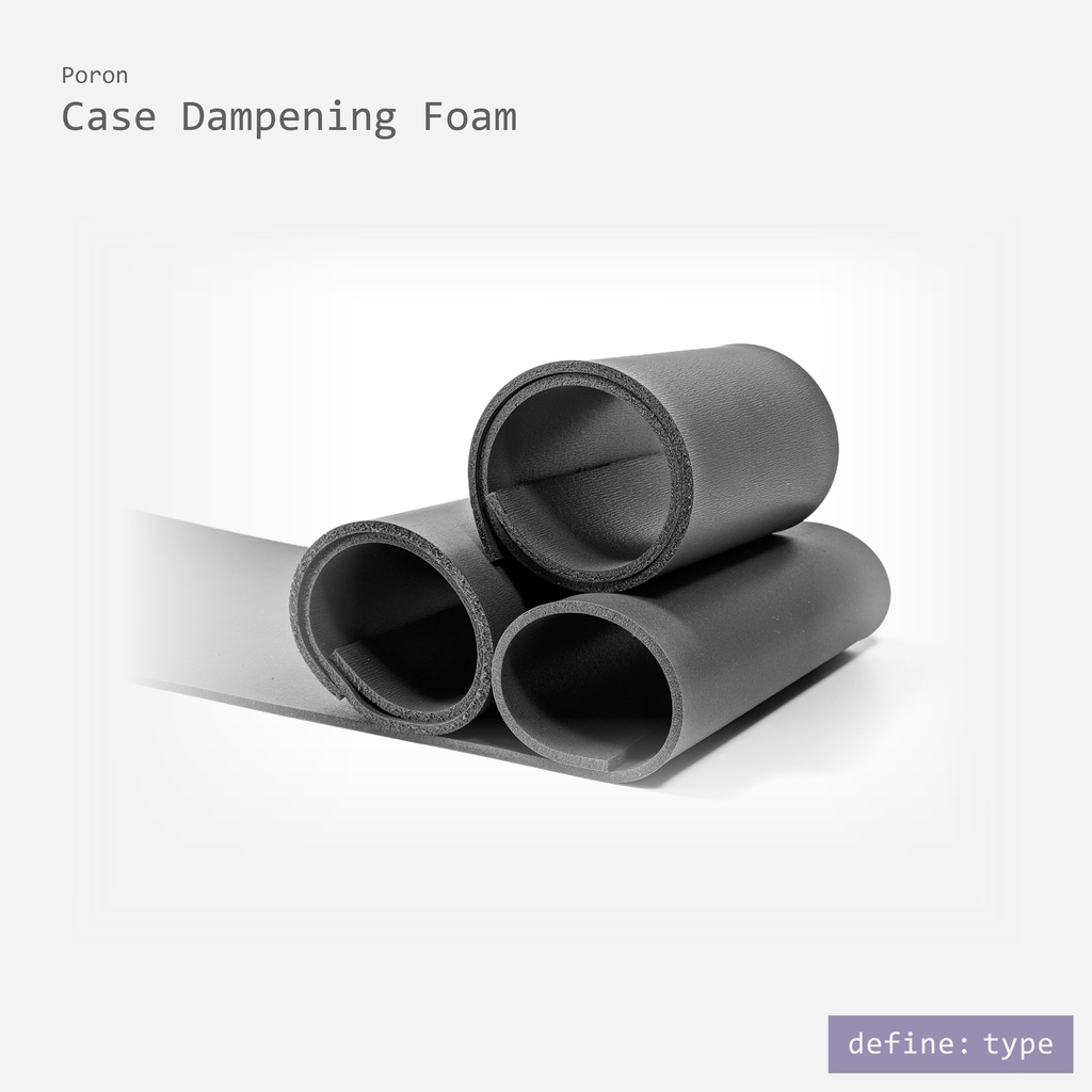 Poron Case Dampening Foam For Mechanical Keyboard Shopee Malaysia