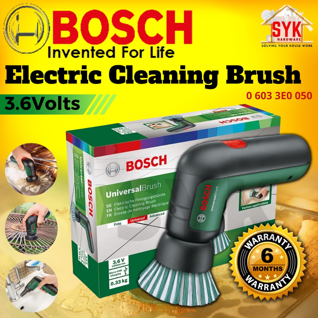 SYK Bosch Universal Brush 3.6V Electric Cordless Cleaning Brush