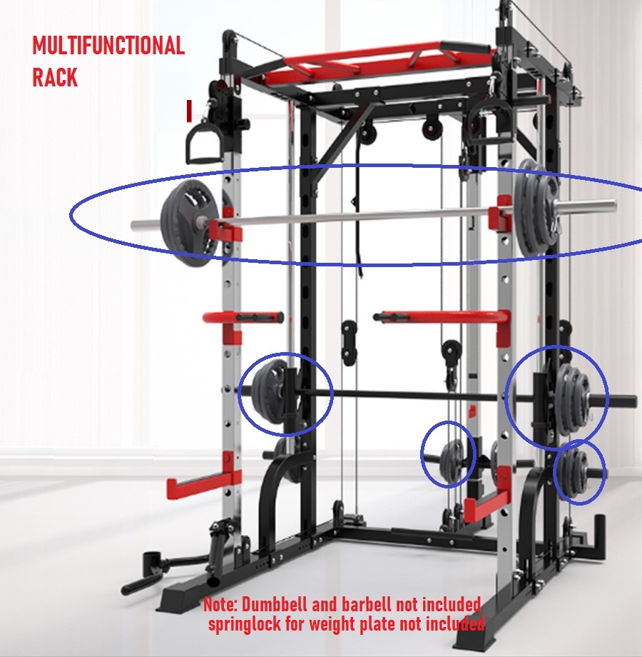 🔥ADSPorts J009 Multi-Station Commercial Workout Exercise Machine Power ...