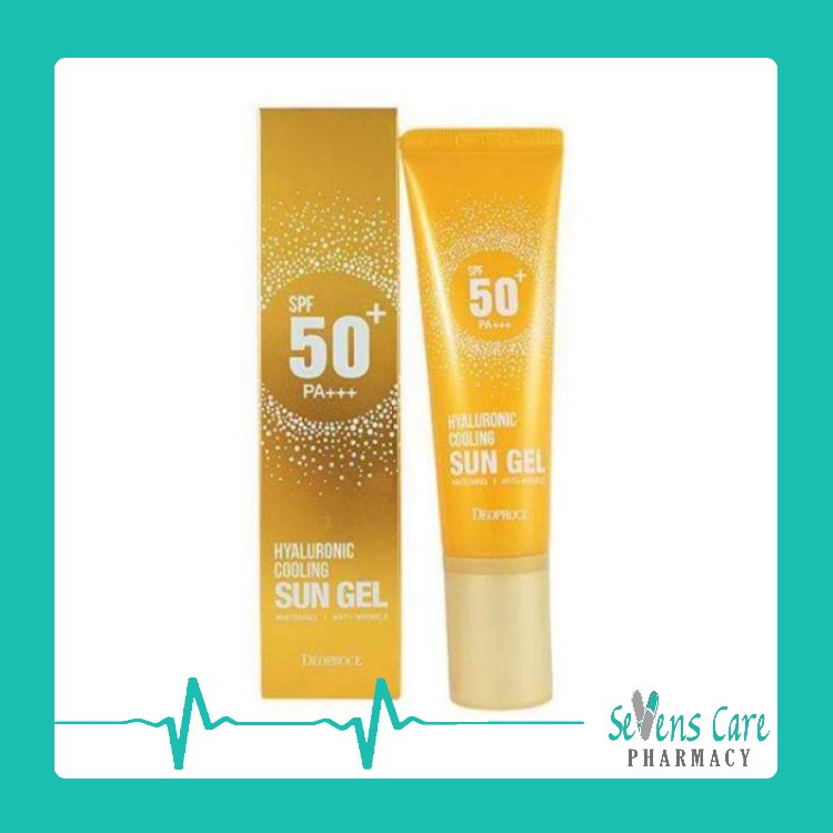 DEOPROCE HYALURONIC COOLING SUN GEL SPF50+ 50G | Shopee Malaysia
