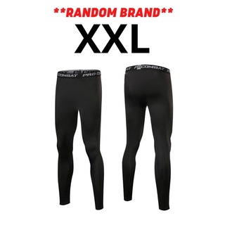 S - 3XL) RANDOM BRAND Cool Unisex Legging Tight Gym Running Sportwear  Quick-Drying Long Sport Pants Seluar Sukan