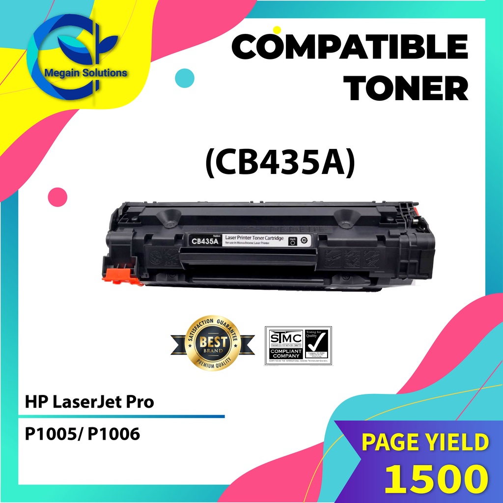 CB435A CB 435A CB-435A High Quality Compatible Laser Toner Cartridge HP ...